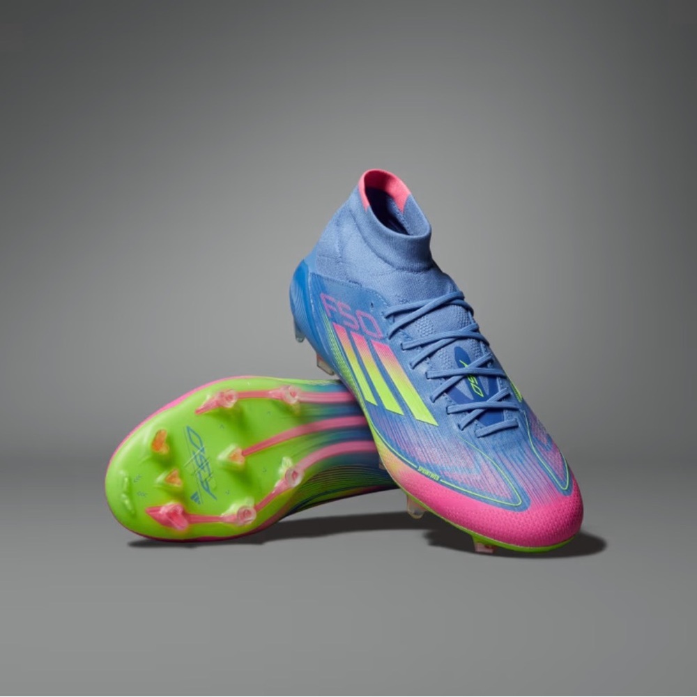 Adidas F50 ELITE MID-CUT FIRM GROUND WOMENS CLEATS Never Worn